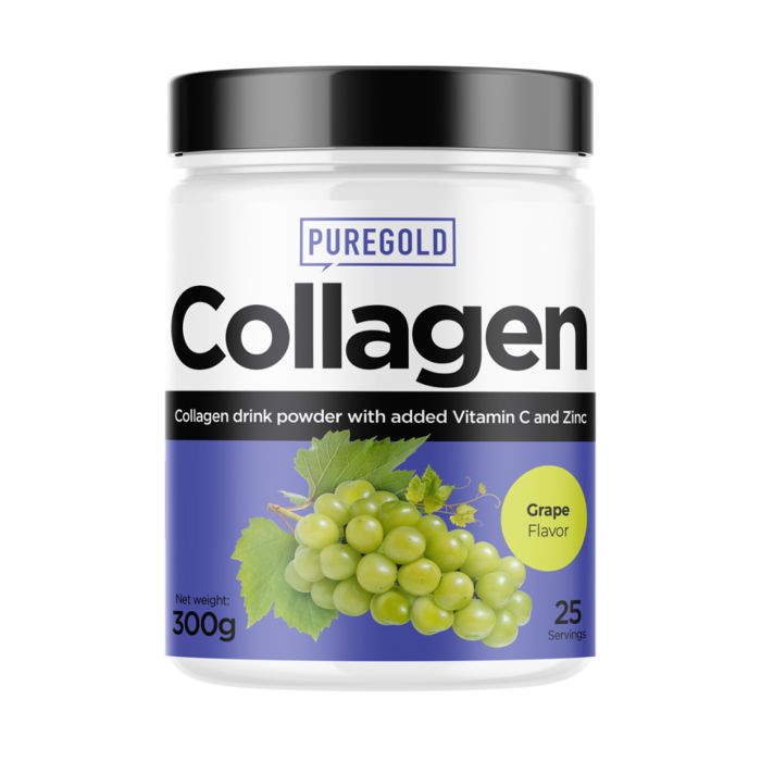 Pure Gold Collagen - 300g коллаген с витамином С и цинком