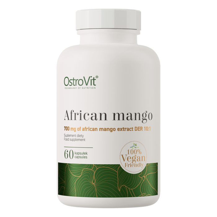 OstroVit African Mango 700 mg 60 vegcaps, екстракт манго, жироспалювач