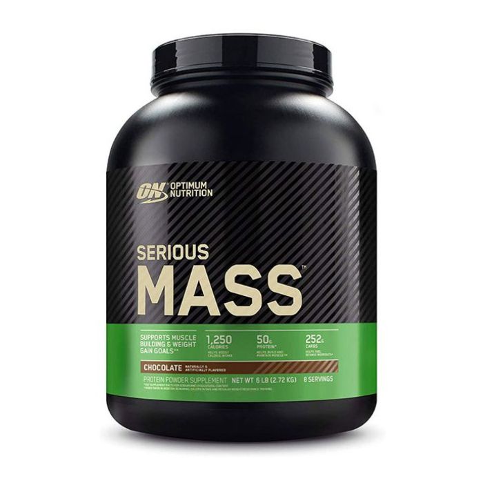 Optimum Nutrition Serious Mass 2720 гр. (UK) высокоуглеводный гейнер