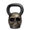 Гиря дизайнерська Skull бронзова