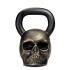 Гиря дизайнерська Skull бронзова