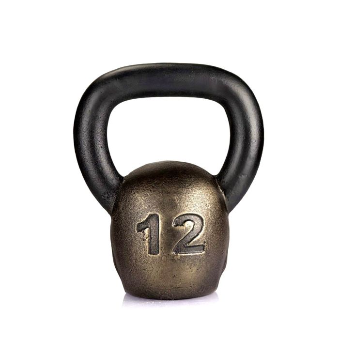 Гиря дизайнерська Skull бронзова