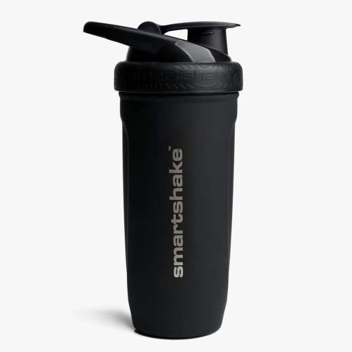Шейкер Smartshake Reforce Stainless Steel 900 мл. (чорний)