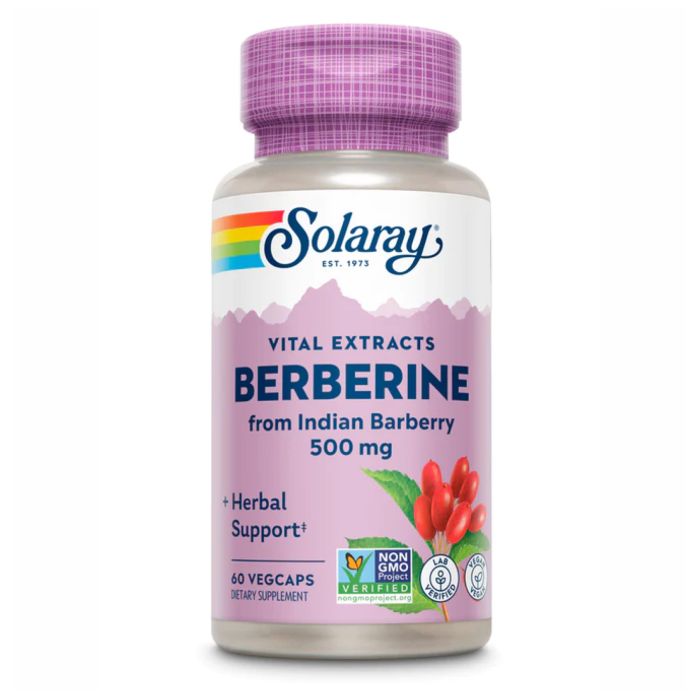 Solaray Berberine from Indian Barberry 500 mg 60 vcaps берберін з індійського барбариса