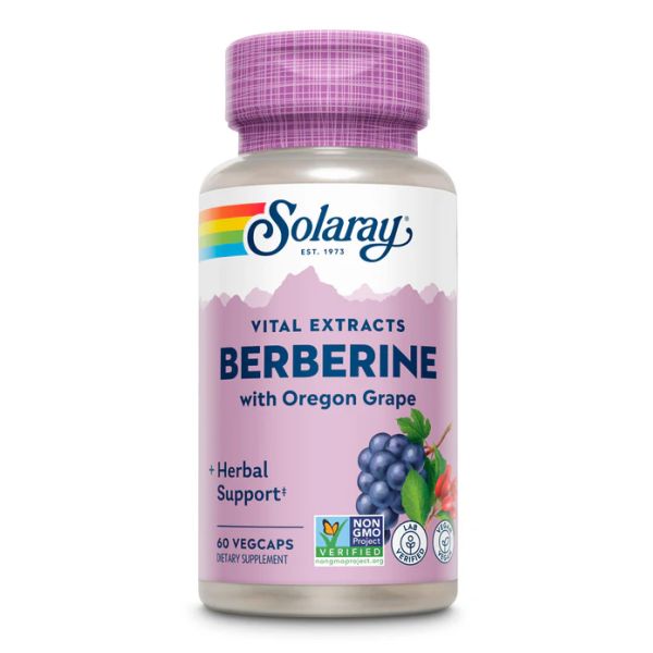 Solaray Berberine with Oregon Grape 60 vcaps берберін з орегонським виноградом