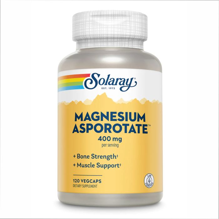 Solaray Magnesium Asporotate 400 mg 120 vcaps магний аспартат