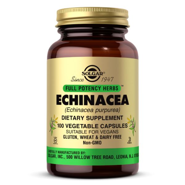 Solgar Echinacea Full Potency - 100 vcaps экстракт эхинацеи