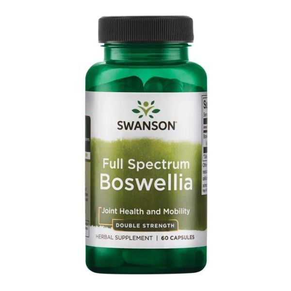 Swanson Boswellia Double Strength 800 mg 60 caps босвелія від ревматизму