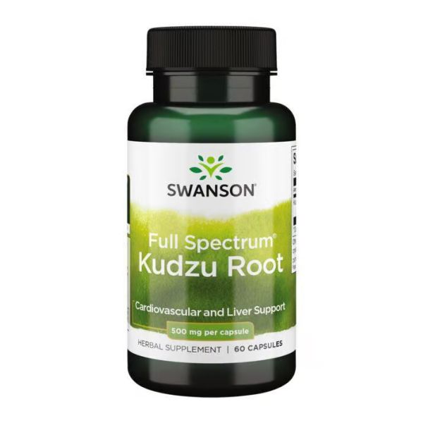 Swanson Full Spectrum Kudzu Root 500 mg 60 caps кудзу рут проти залежностей