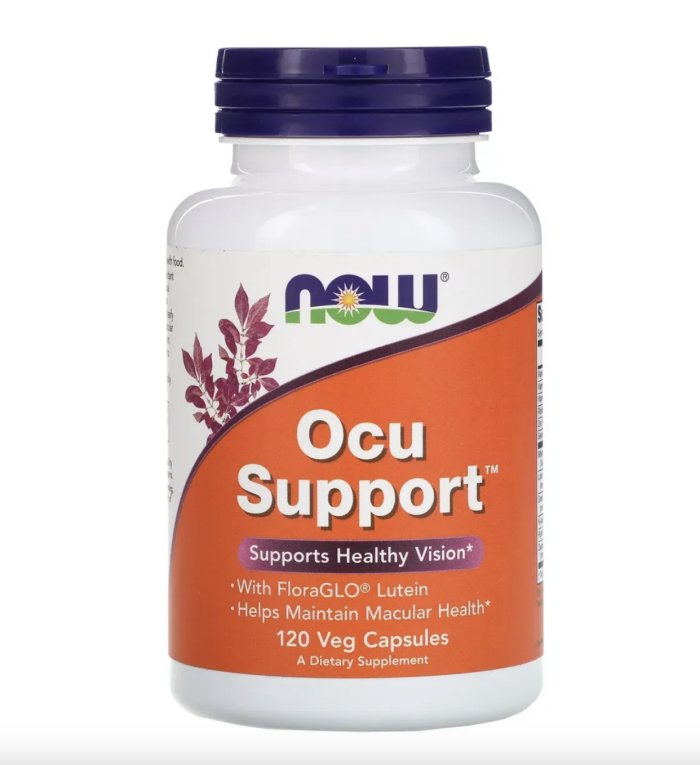 NOW Foods Ocu Support 120 vcaps, вітаміни для очей