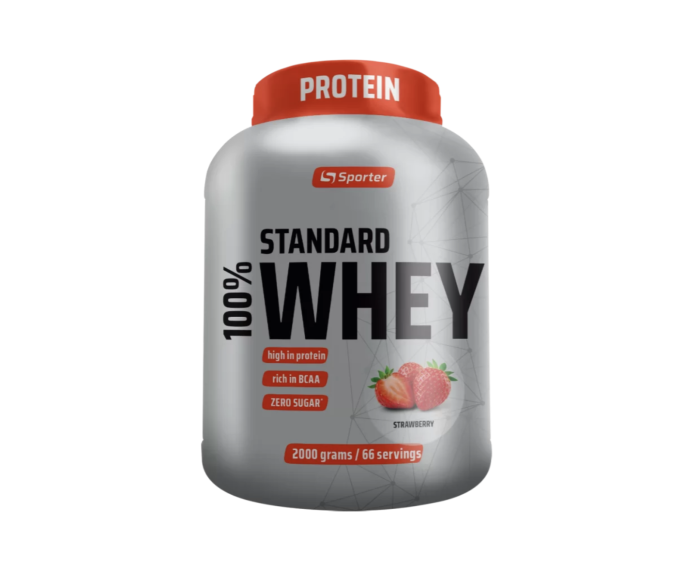 Sporter 100% Standard Whey 2 кг, сироватковий протеїн