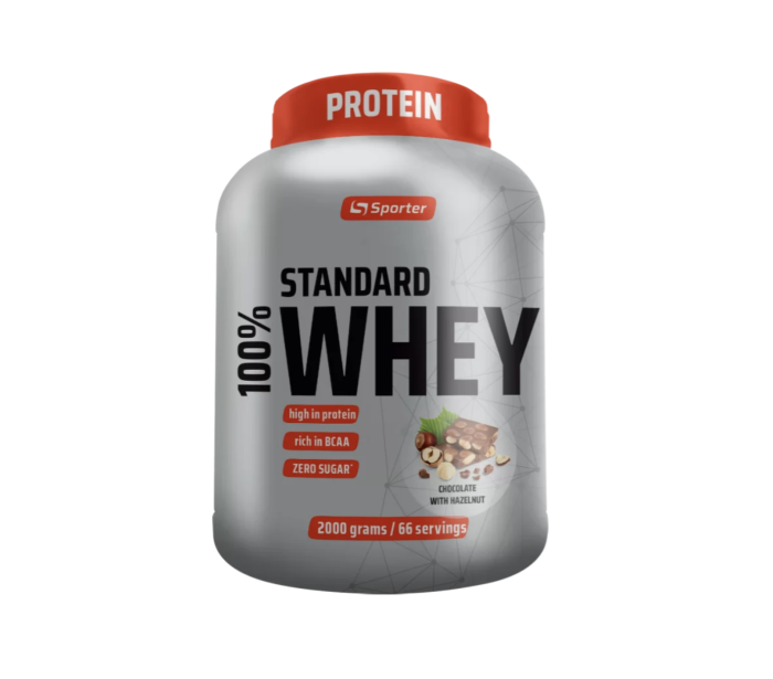 Sporter 100% Standard Whey 2 кг, сироватковий протеїн