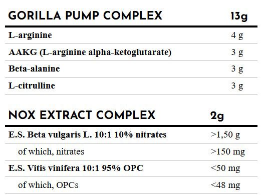 Zoomad Labs Moonstruck II ZERO 540 gr, передтренувальний комплекс (без кофеїну)
