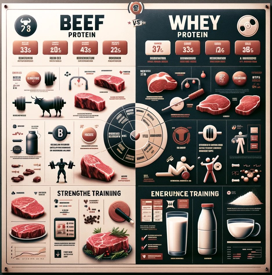 М'ясний протеїн та сироватковий - порівняння